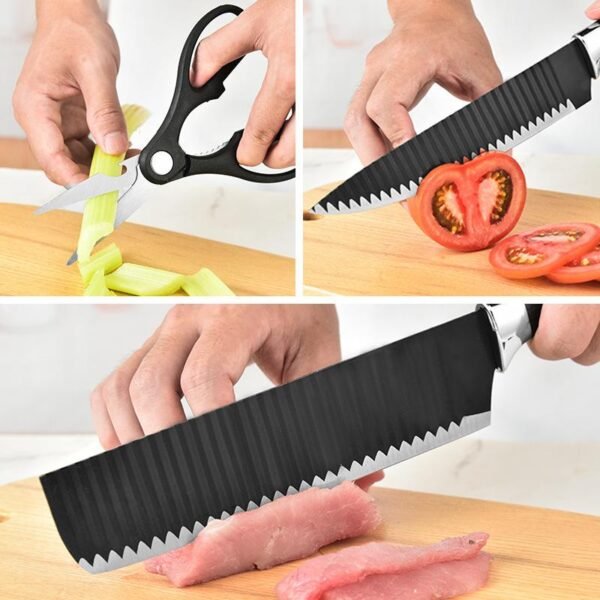 Conjunto de Facas de Cozinha com 6 peças - Image 2