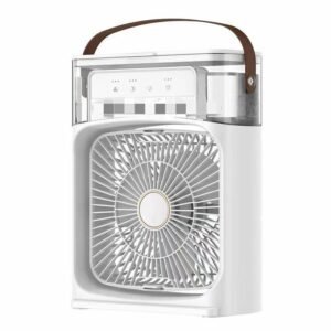 3 In 1 Fan AIr Conditioner Household Small Air Cooler LED Night Light Portable Humidifier Air Adjustment Fan Office Home Fan New