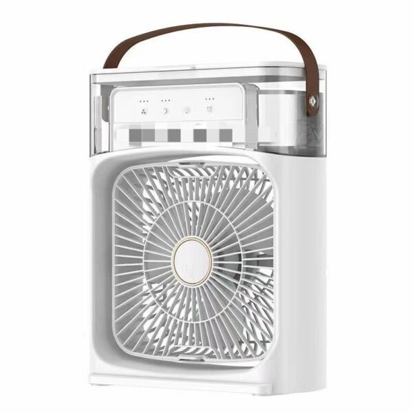 3 In 1 Fan AIr Conditioner Household Small Air Cooler LED Night Light Portable Humidifier Air Adjustment Fan Office Home Fan New