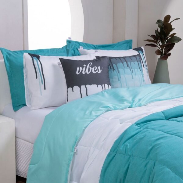 Kit Edredom Linho Colorful Casal Queen (3202) - Image 29
