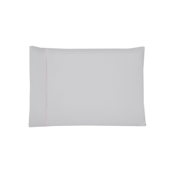 Par de Fronhas Versatile Ponto Palito 2 Peças 70cm x 50cm 100% Poliéster Micropercal 300 Fios - Cinza (VED525903) - Image 4